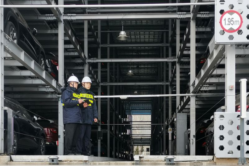 2023年烟台港外贸商品车发运超45万辆(图) 2023年烟台港外贸商品车发运超45万辆(图)